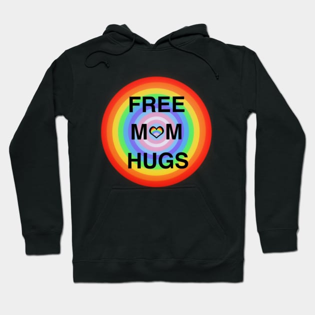 Free Mom Hugs Hoodie by hikav